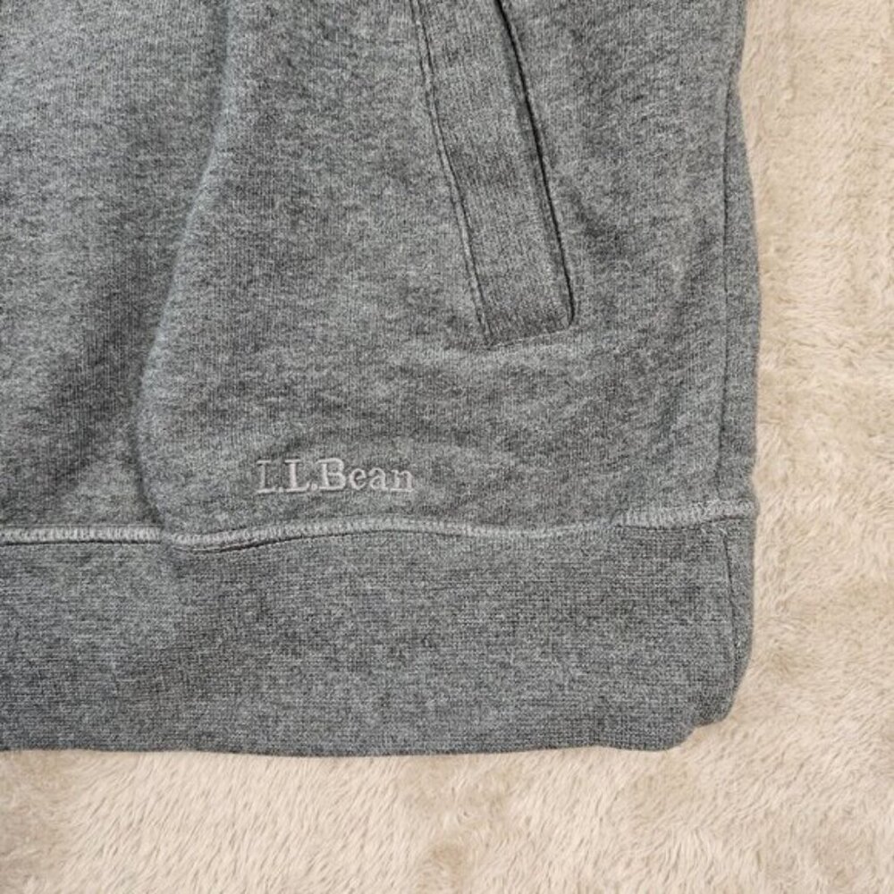 L.L.Bean Traditional Fit Sweater Men's Athletic Sweats Quarter-Zip Pullover Sz L - Picture 10 of 12